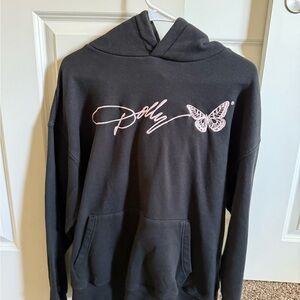 Dolly Parton Pink Butterfly hoodie
